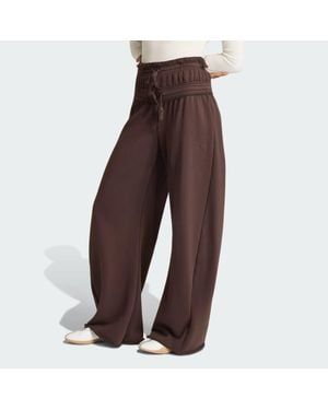 adidas Sst Double Waisted Pant - Brown