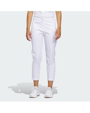 adidas Ultimate365 Twistweave 5-Pocket Ankle Trousers - White