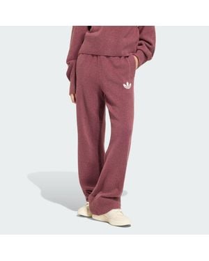 adidas Essentials Knit Pant - Red