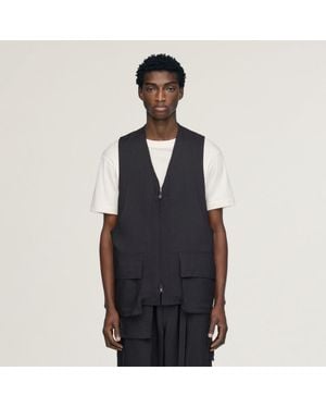 adidas Y-3 Sport Uniform Pocket Vest - Blue