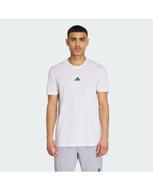 adidas Designed For Training Workout T-shirt - White