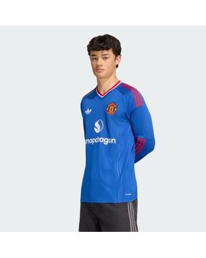 adidas Manchester United 26/27 Away Jersey Longsleeve - Blue