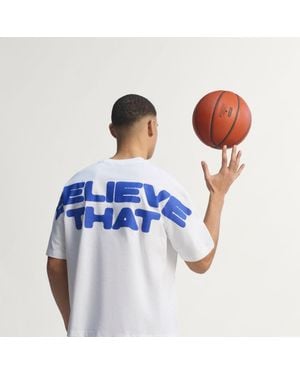 adidas Anthony Edwards Believe That T-Shirt - Blue
