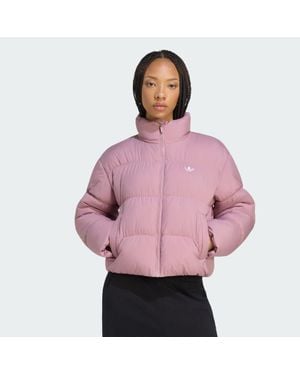 adidas Chaqueta Acolchada Corta - Rosa
