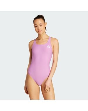 adidas BADEANZUG MIT V-FÖRMIGEM RÜCKENDESIGN (1-St) - Lila