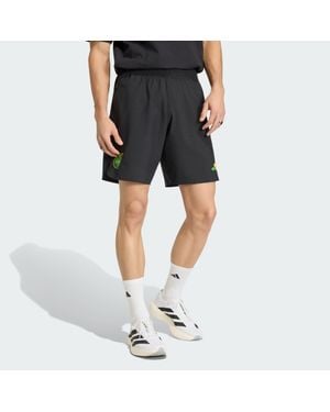 adidas Jamaica X Bob Marley Tiro Travel Shorts - Blue
