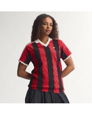 adidas Short-Sleeve Polo Tee - Red