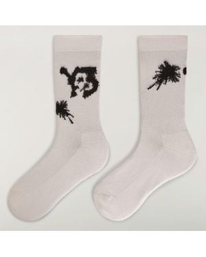 adidas Calcetín Clásico Y-3 Chito Graphic - Blanco