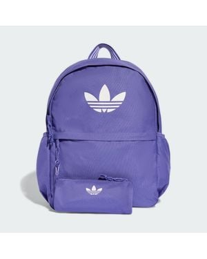 adidas Mochila Con Estuche - Morado