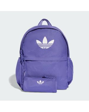 adidas Backpack With Pencil Case - Purple