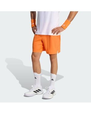 adidas Tennis Climacool Shorts &Amp; Inner Shorts Set - Orange