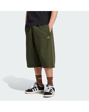 adidas Adicolor Sst Cotton Twill Shorts - Green