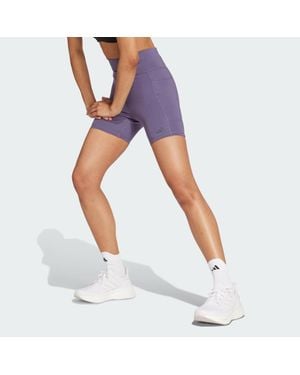 adidas Own The Run Short Leggings - Blue