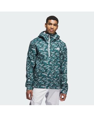 adidas Ultimate365 Tour Climaproof+ Anorak Jacket - Green