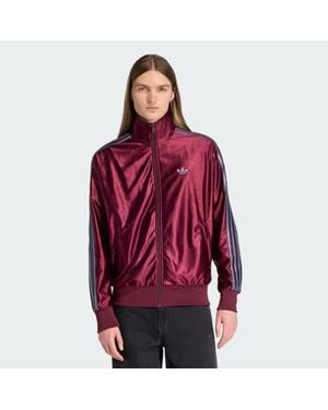 adidas Originals Firebird Metallic Tracktop - Red