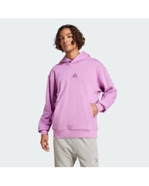 adidas All Szn French Terry Hoodie - Purple