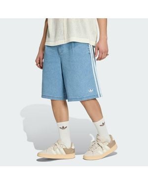 adidas Denim Chino Shorts - Blue