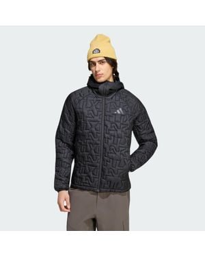 adidas Chaqueta Con Capucha Terrex Xperior Primaloft Con Aislamiento De Fibra Suelta - Negro