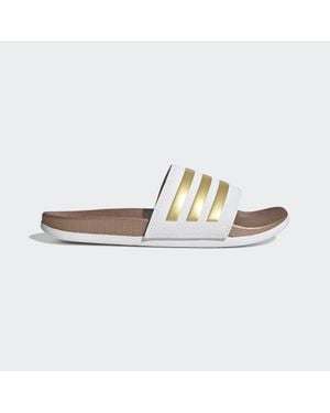 adidas Chancla Adilette Comfort - Blanco