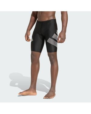adidas Big Bars Swim Jammers - Black