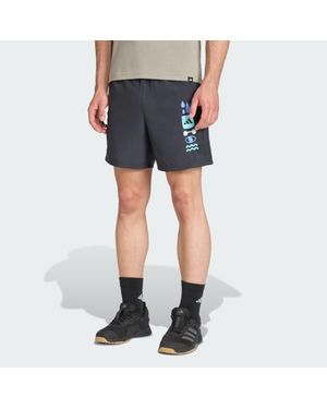 adidas Primelift Graphic Short - Blue