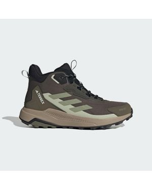 adidas Terrex Anylander Mid Rain.Rdy Hiking Shoes - Brown
