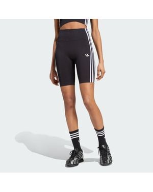 adidas Essentials 3 Streifen Seamless Shorts, 13 Cm - Blau