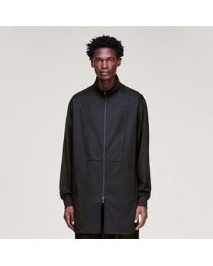 adidas Y-3 Refined Wool Long Track Top - Black