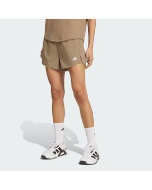 adidas Workout Essentials 2In1 Shorts - Brown