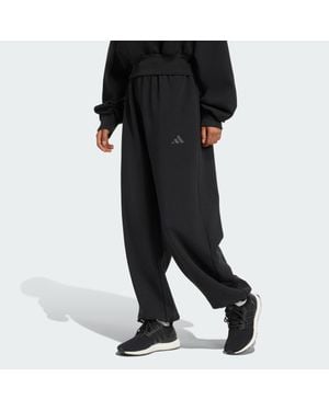 adidas All Szn Soft Lux Lockere Hose - Schwarz