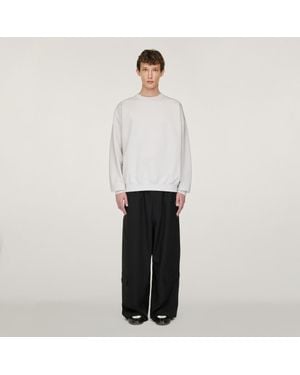 adidas Y-3 Sport Uniform Straight Leg Trousers - White