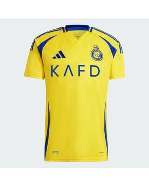 adidas Al Nassr Fc 24/25 Home Jersey - Yellow