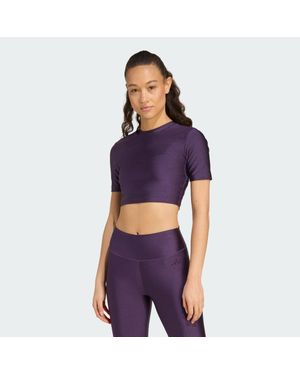 adidas Originals Workout Essentials Tee Shine - Purple