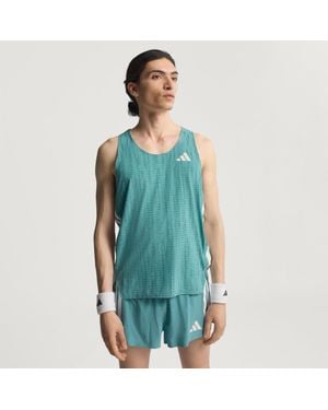 adidas Adizero Running Tank Top - Blue