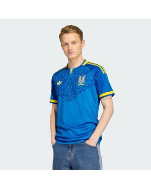 adidas Ukraine 26 Away Jersey - Blue
