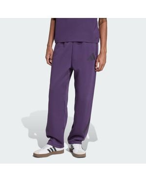 adidas Z.N.E. Open-Hem Joggers - Purple
