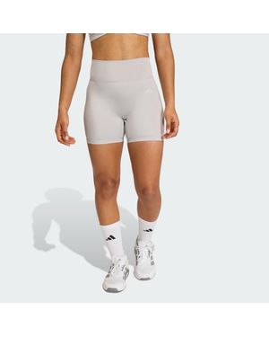 adidas Mallas Cortas De Entrenamiento Optime Essentials - Blanco