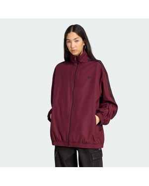 adidas Firebird Mujer Tops De Pista - Rojo