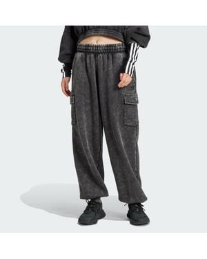 adidas Pantalón Acid-Washed - Negro