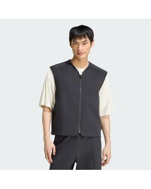 adidas Soft Lux Weste, Wendedesign - Schwarz