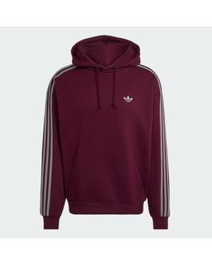 adidas Chaqueta Con Capucha Adicolor Classics 3 Stripes - Morado