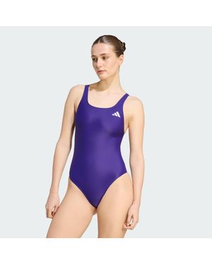adidas Badeanzug Mit V-Förmigem Rückendesign - Lila