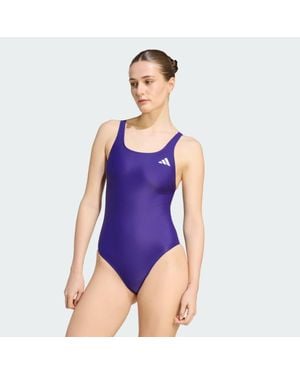 adidas V-Back Swimsuit - Purple
