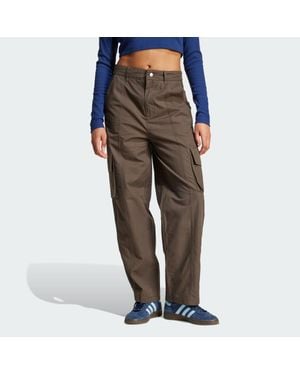 adidas Premium Essentials Ripstop Cargo Trousers - Green