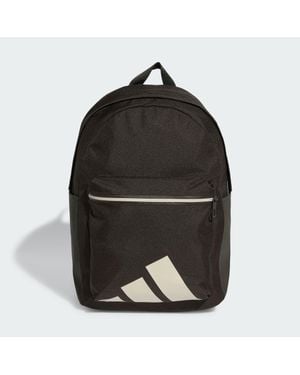 adidas Essentials Back To Campus Streifen Rucksack - Schwarz