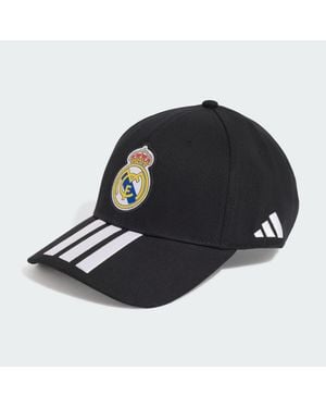 adidas Real Madrid Baseball Kappe - Schwarz