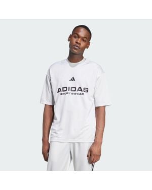 adidas Common Goal Tee - White