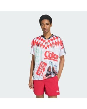 adidas X Coca-Cola Classic Sport Mash-Up Jersey - Red