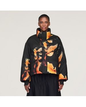 adidas Y-3 Aop Puffer Jacket - Black