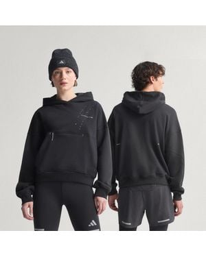 adidas Adi365 H.Koumori Running Hoodie (Gender Neutral) - Black